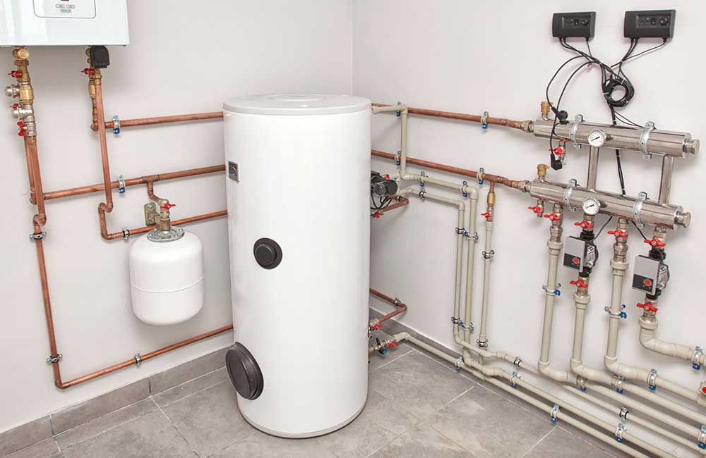 Technische Modernisierung während der Kernsanierung