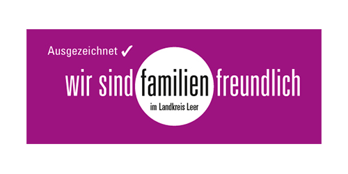 Auszeichnung vom Landkreis Leer - Wir sind familienfreundlich
